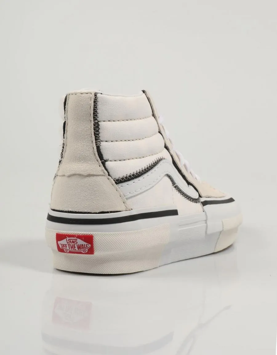  baskets VANS Sk8 Hi Reconstruct en Blanc 82025