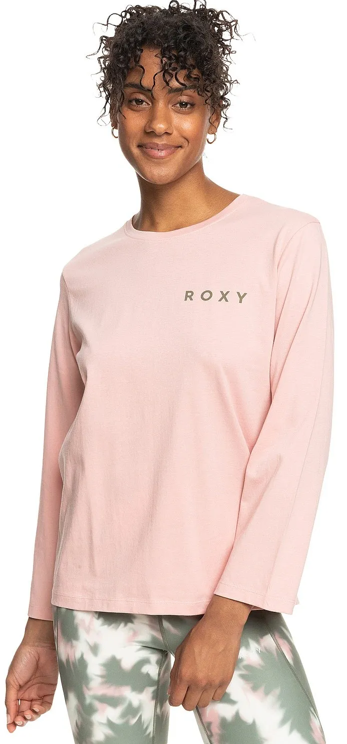 camisa Roxy I Am A Rider LS - MGD0/Mellow Rose - women´s