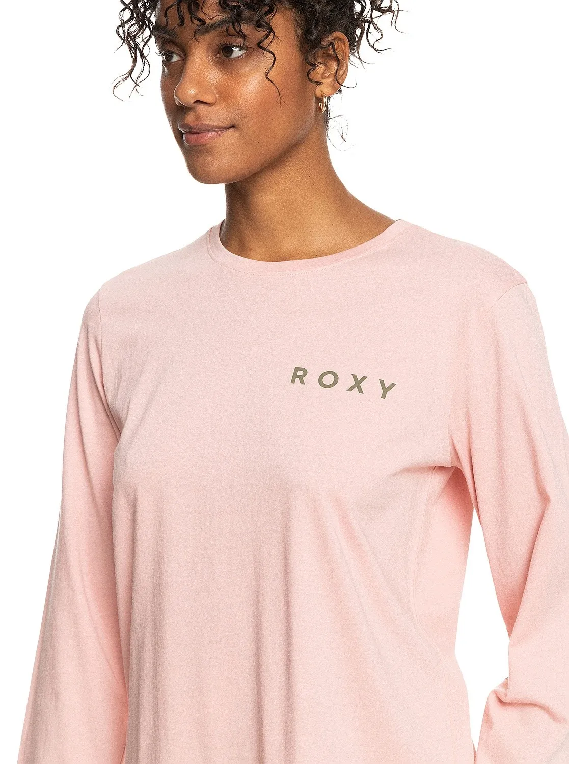 camisa Roxy I Am A Rider LS - MGD0/Mellow Rose - women´s