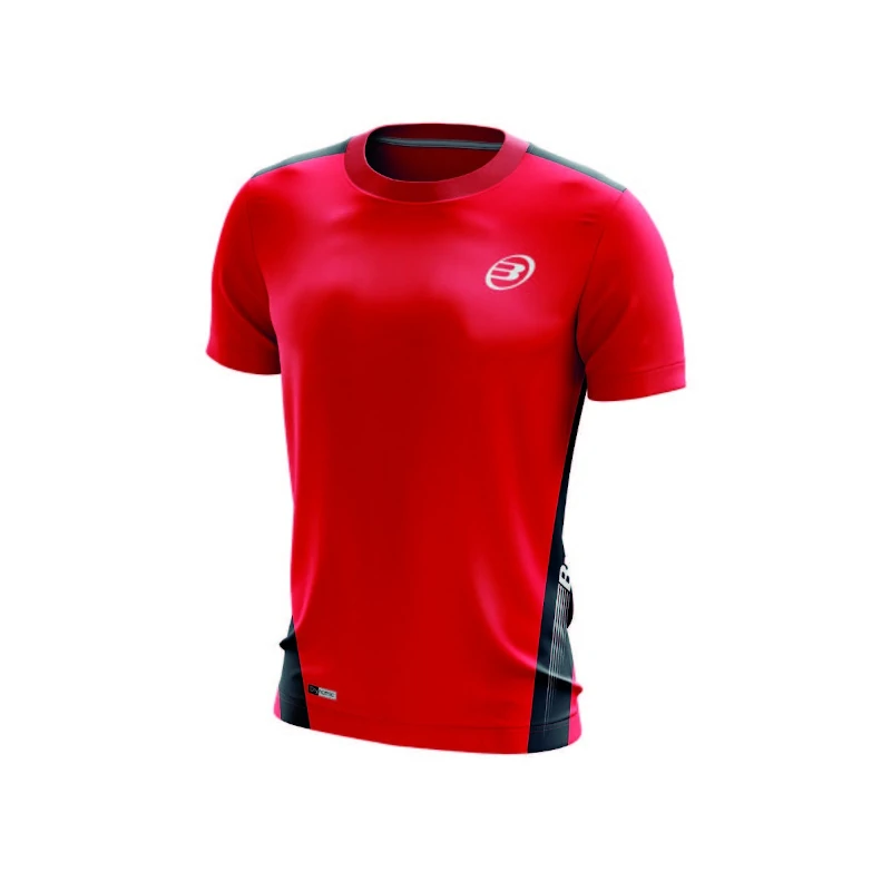 Camiseta Bullpadel Bromo J Roja