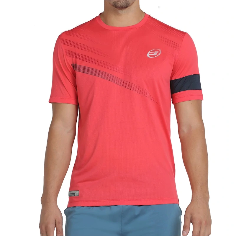 Camiseta Bullpadel Cambre Frambuesa