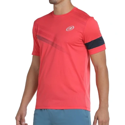 Camiseta Bullpadel Cambre Frambuesa