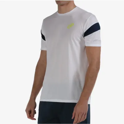 Camiseta Bullpadel Cojin Blanco