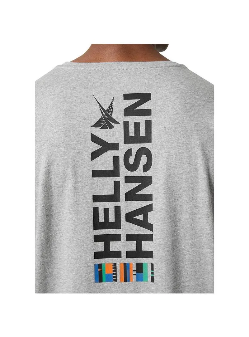 Camiseta Hombre Helly Hansen Shoreline 2.0 Gris