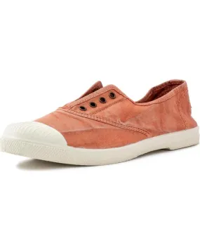 Deportivas de Mujer NATURAL WORLD ZAPATILLAS LONA 102E NARANJA