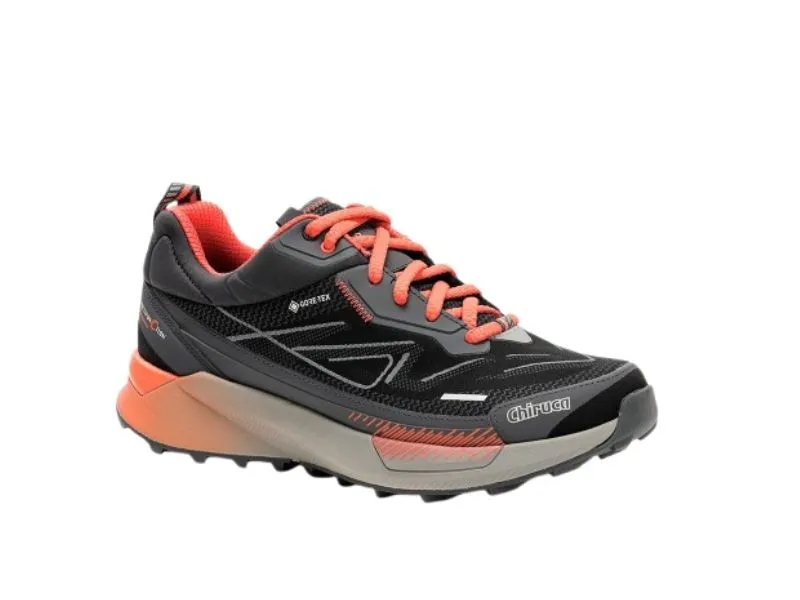 DEPORTIVO CHIRUCA SUCRE LADY 08 GORE-TEX EN COLOR GRIS-NARANJA