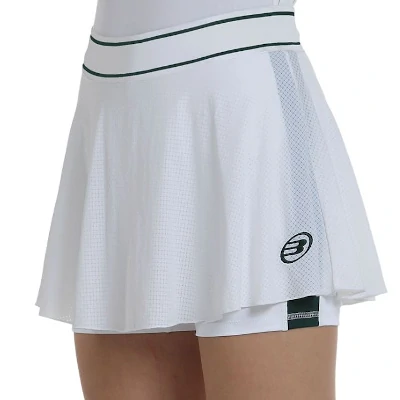 Falda Bullpadel Laza Blanca