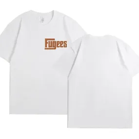 Fugees Refugiados Lauryn Hill Estampado Camisetas Verano 100% Algodón Manga Corta Hombres Camiseta Harajuku Streetwear Camisetas