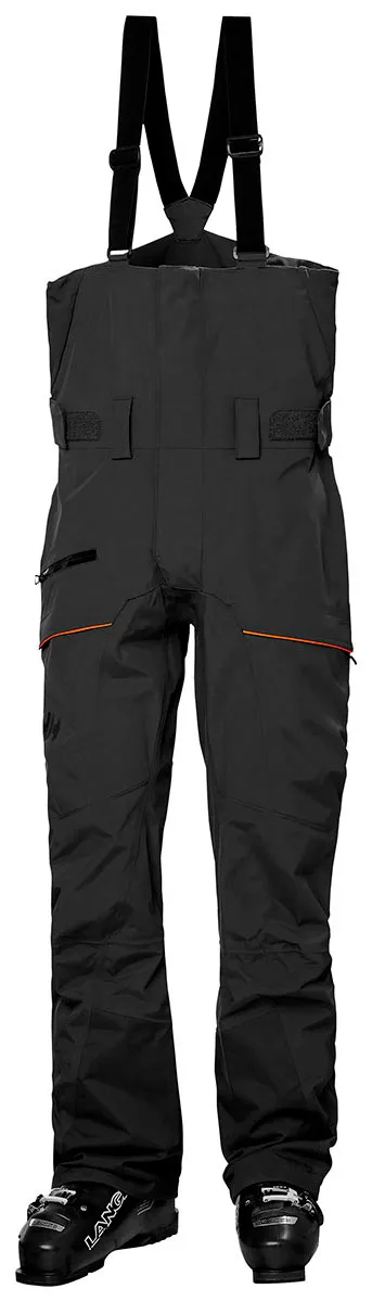 helly hansen SOGN BIB SHELL PANT Black