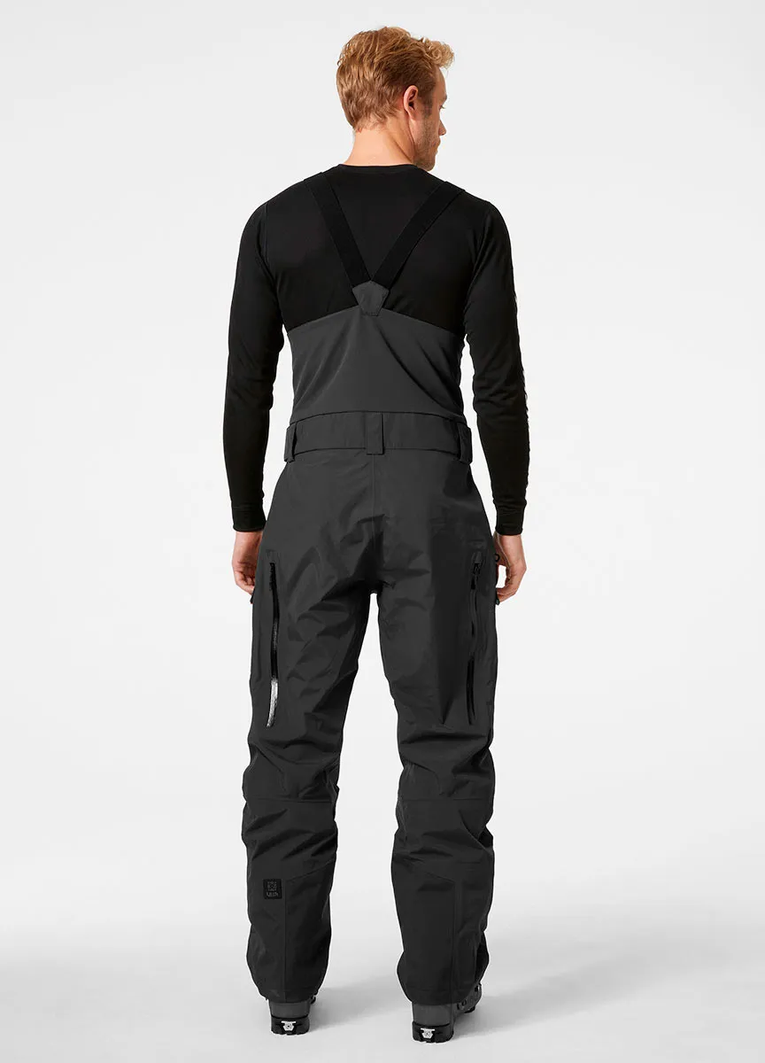 helly hansen SOGN BIB SHELL PANT Black