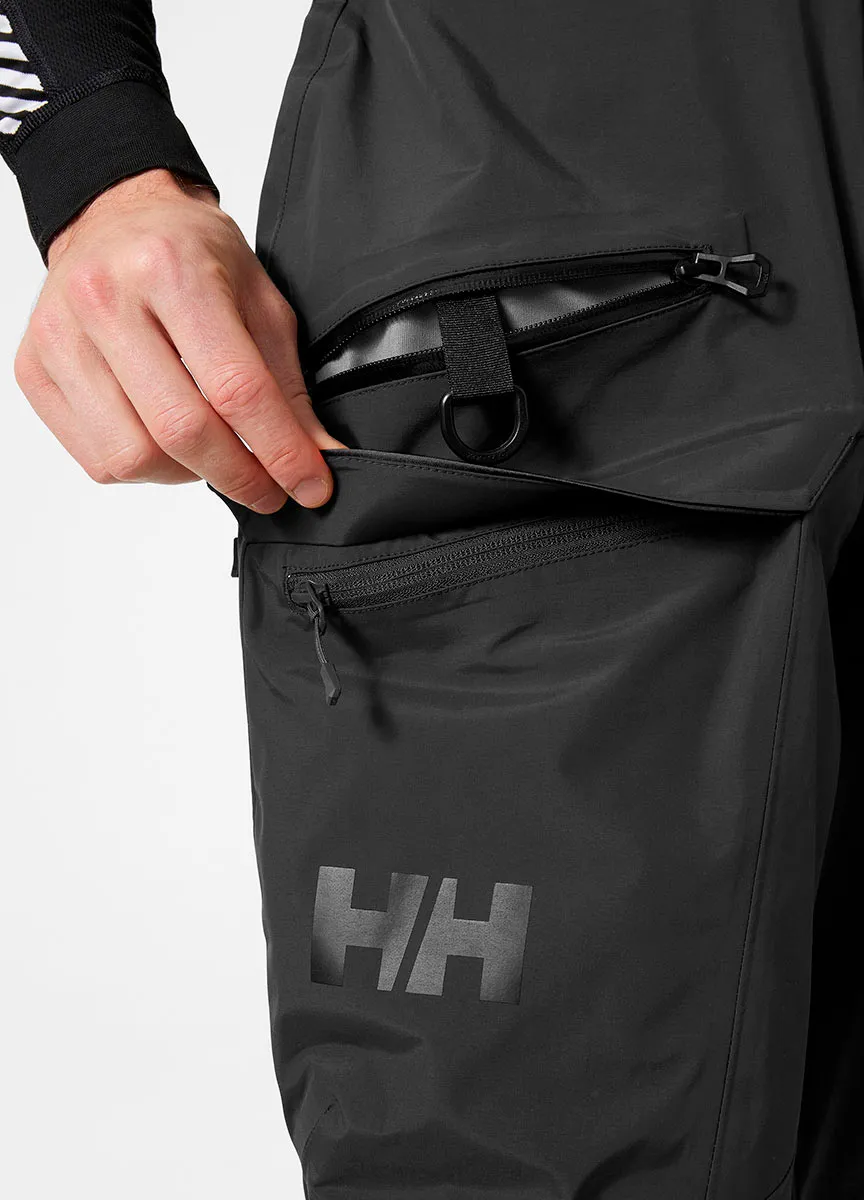 helly hansen SOGN BIB SHELL PANT Black