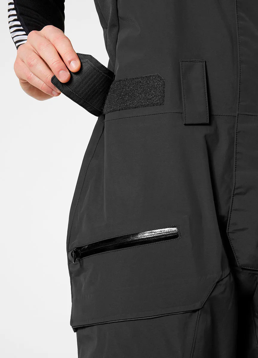 helly hansen SOGN BIB SHELL PANT Black