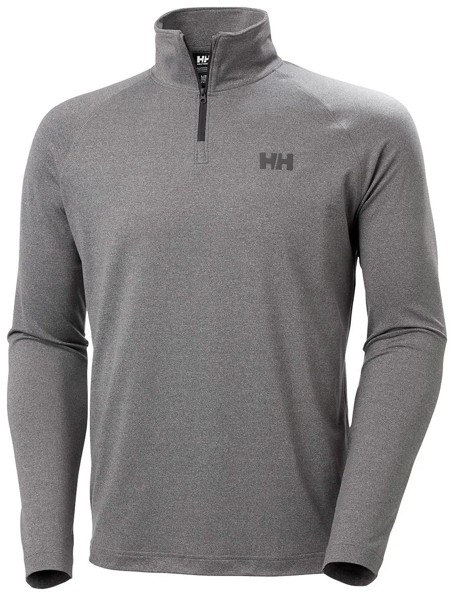 helly hansen VERGLAS 1/2 ZIP Ebony