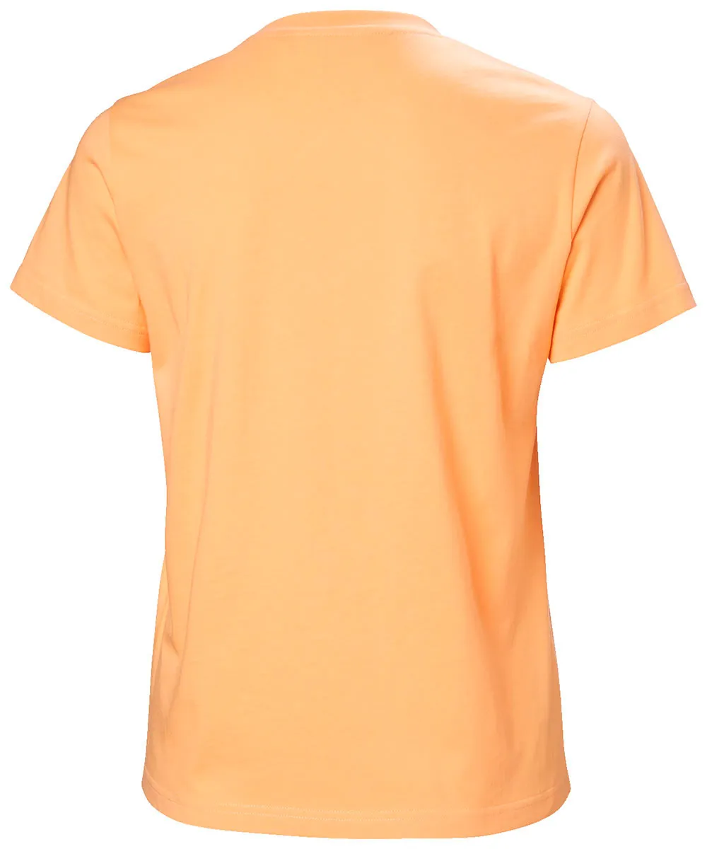 helly hansen W HH LOGO T-SHIRT 2.0 Miami Peach