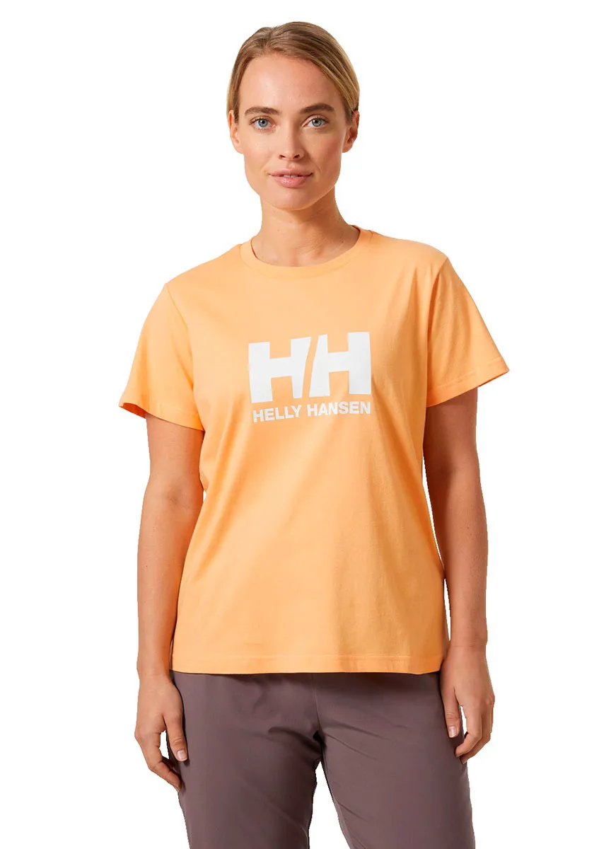 helly hansen W HH LOGO T-SHIRT 2.0 Miami Peach