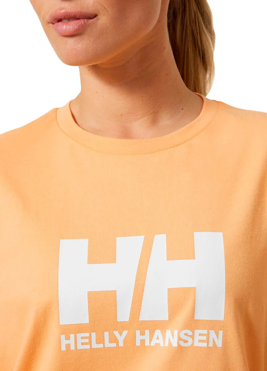 helly hansen W HH LOGO T-SHIRT 2.0 Miami Peach