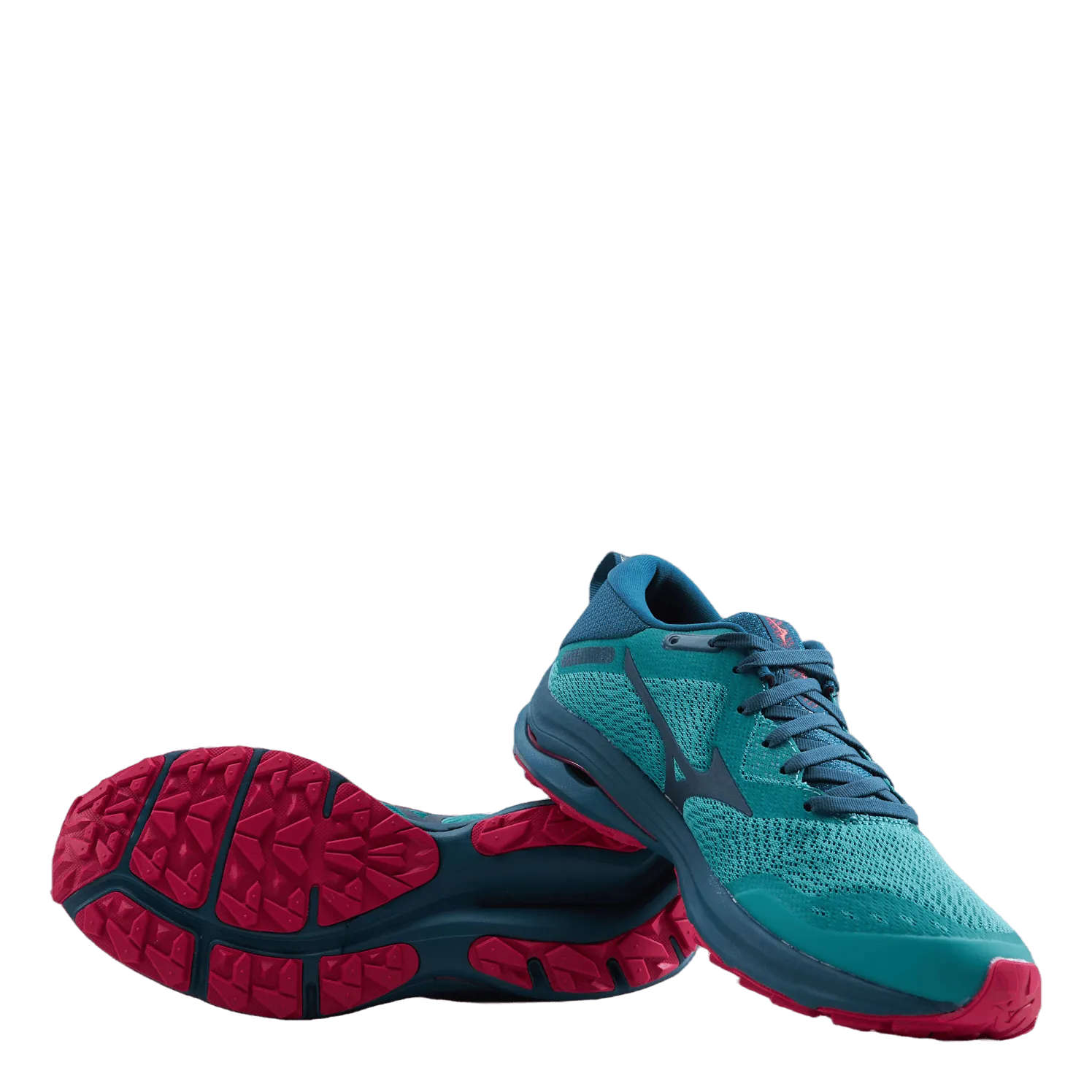 Mizuno Wave Rider Tt W Lagoon/moroccan Blue/pink Peac