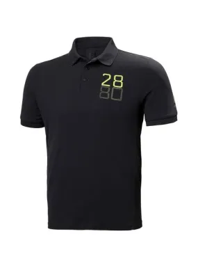 polo helly hansen racing negro para hombre