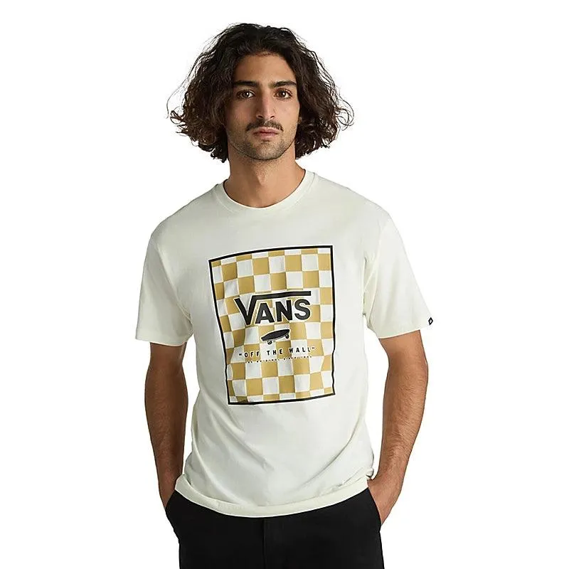 Remera Vans Classic Print Box Crema