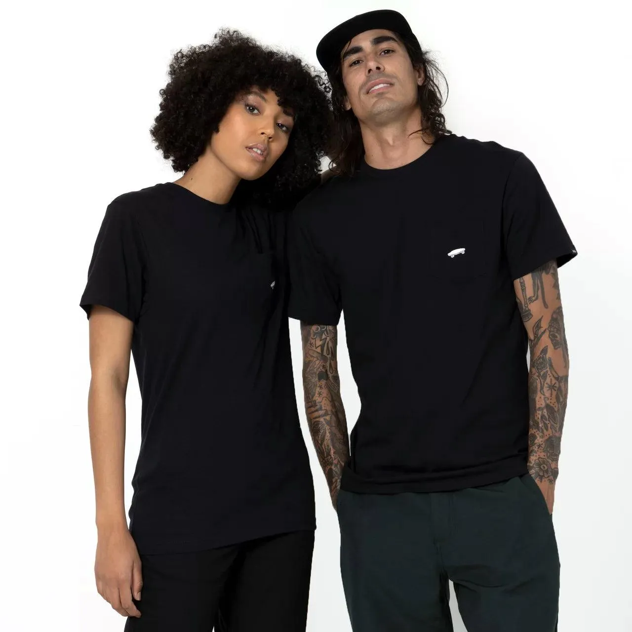 Remera Vans Everyday Pocket Negro