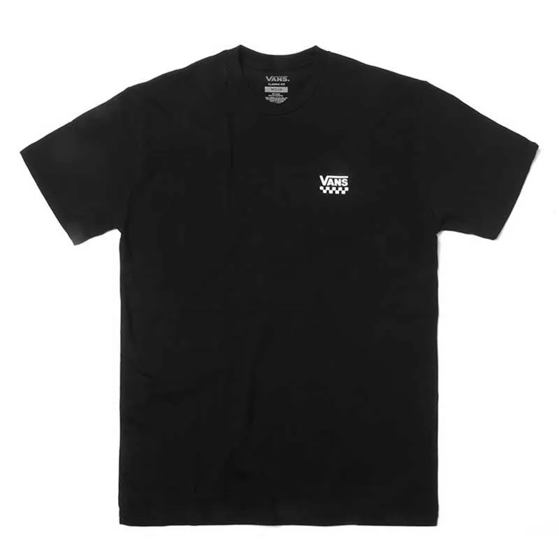 Remera Vans Left Chest Logo Tee II Negro