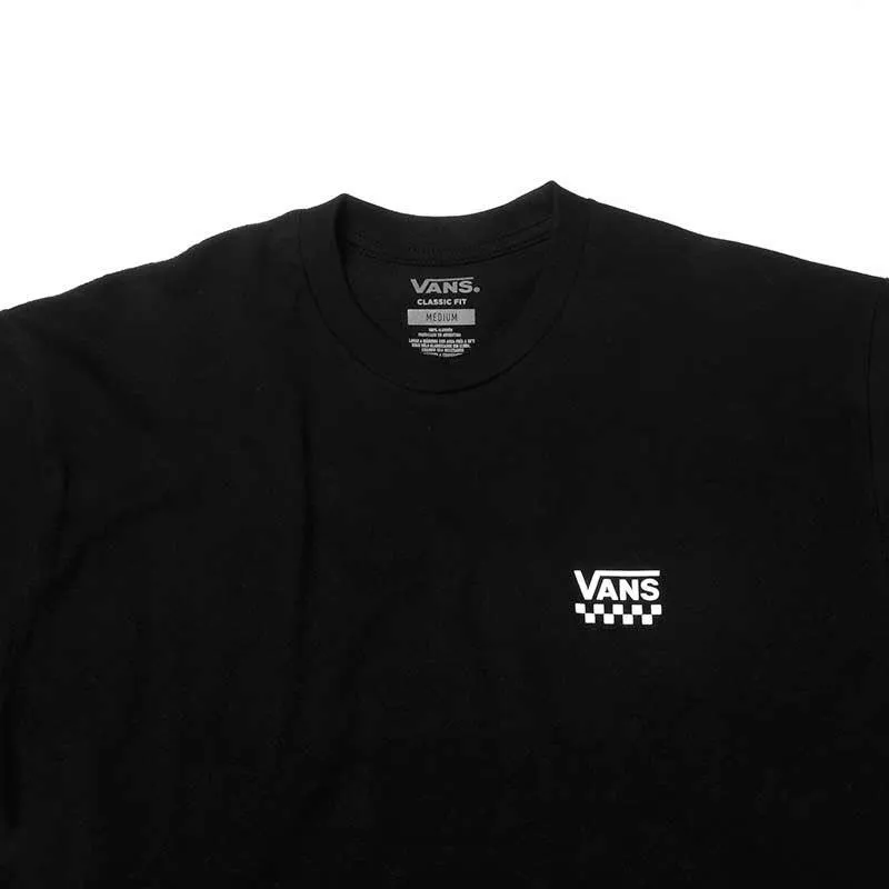 Remera Vans Left Chest Logo Tee II Negro