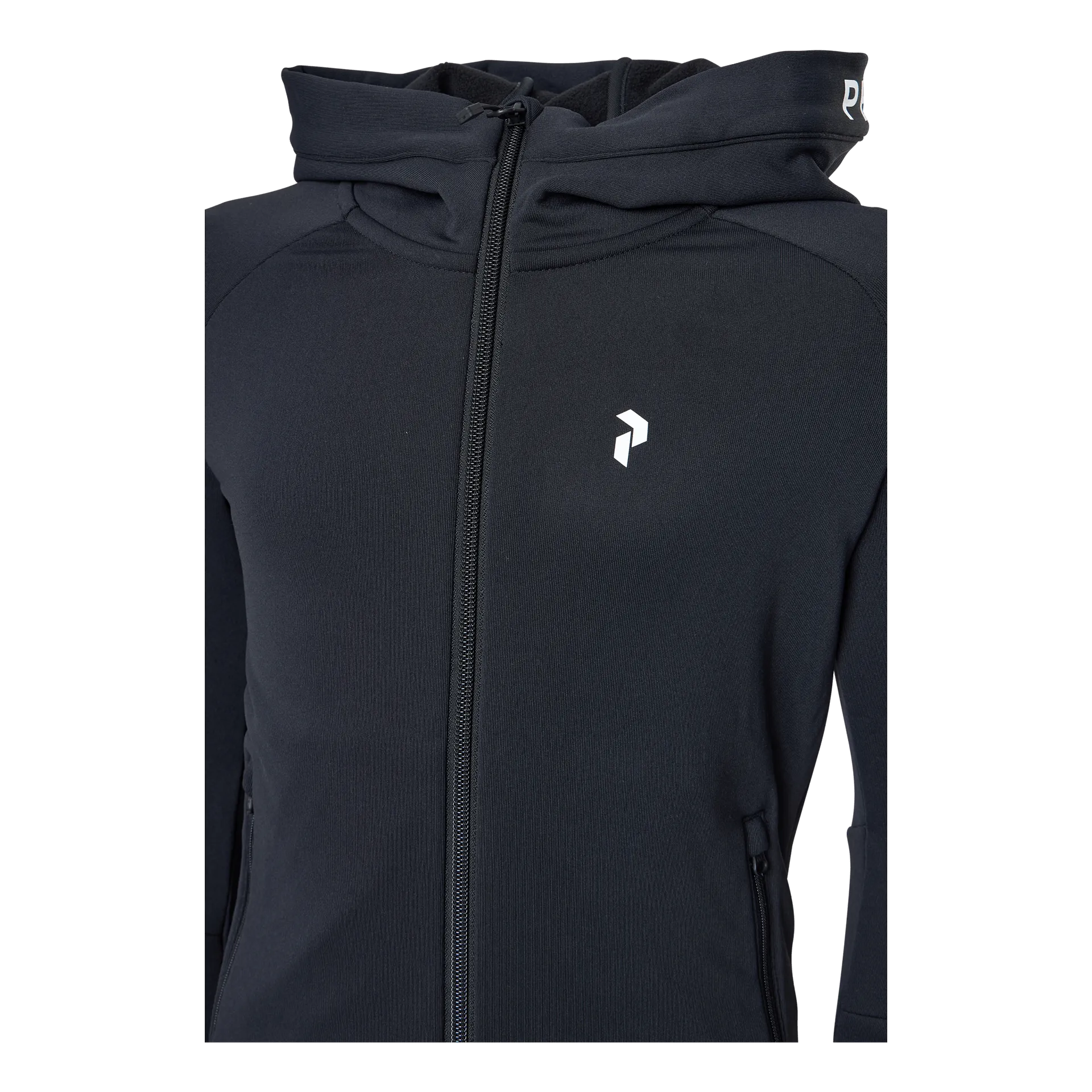 Rendimiento máximo Junior Rider Zip Hood Black