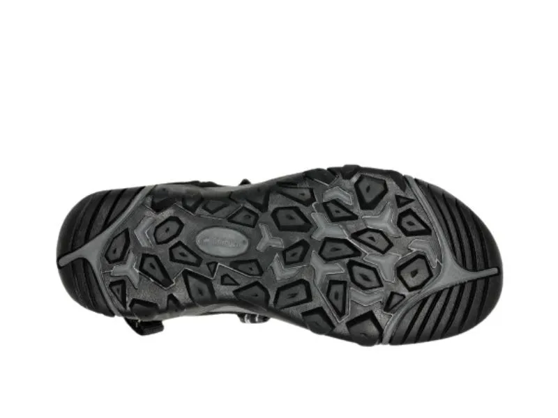 SANDALIA CON VELCROS CHIRUCA DAKAR 23 NEGRO-GRIS