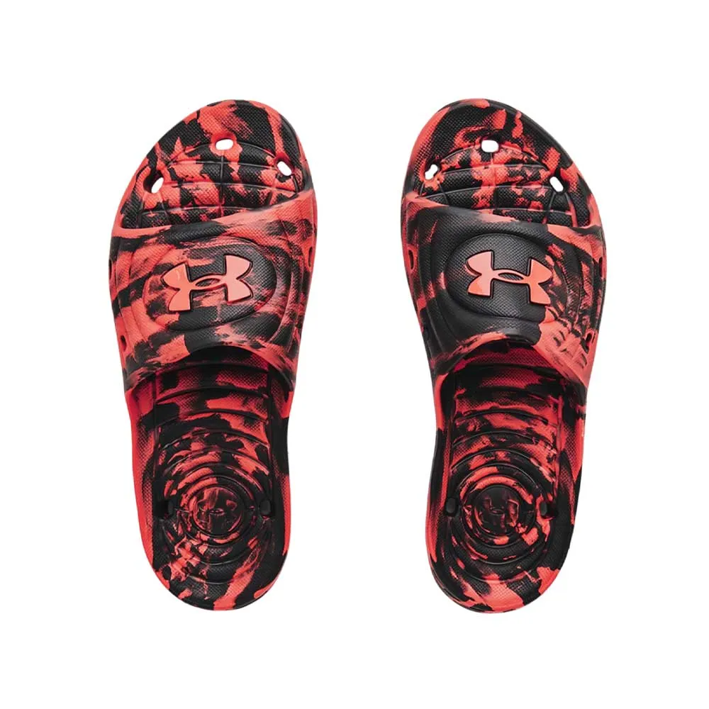 Sandalia Under Armour para Hombre Locker Camo Negro