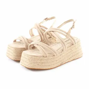 Sandalias CORINA Cunha Natural M2387