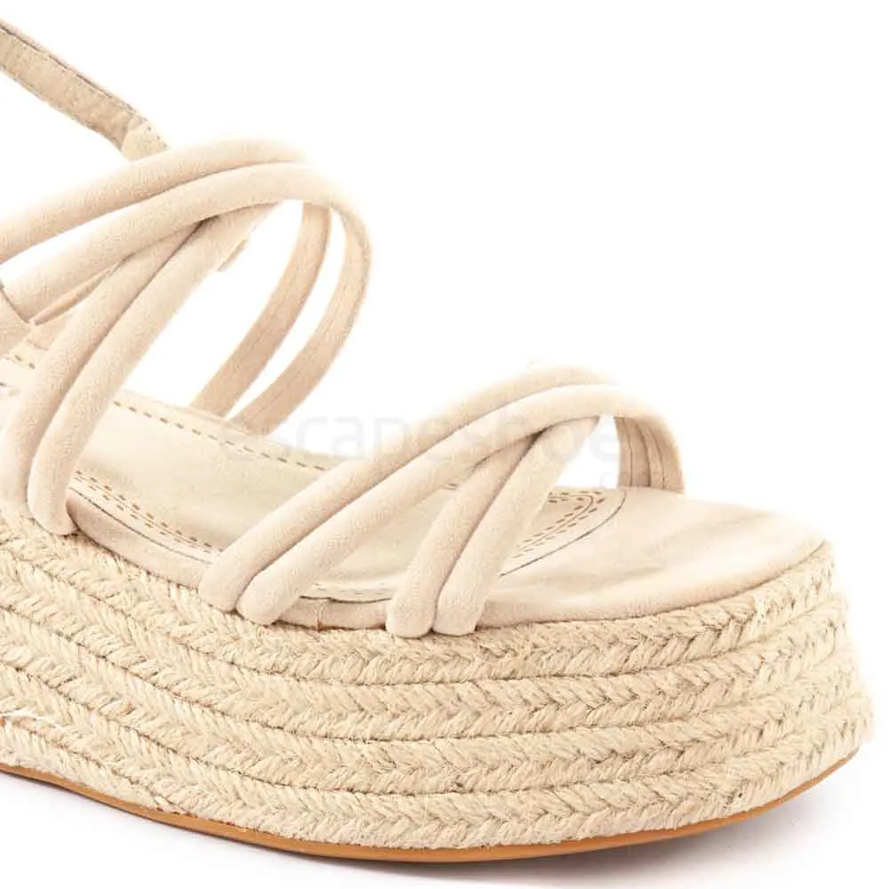 Sandalias CORINA Cunha Natural M2387