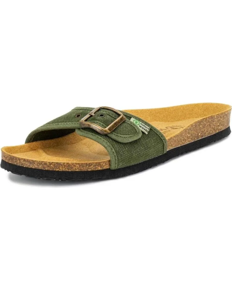 Sandalias de Mujer NATURAL WORLD 7003E M - 48 BIO PALA ENZIMATICO KAKI