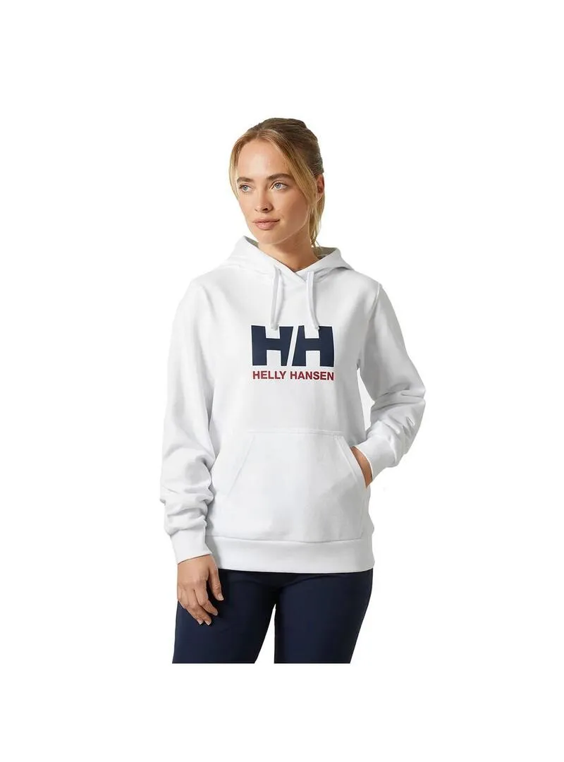 Sudadera Mujer Helly Hansen Logo 2.0 Blanca