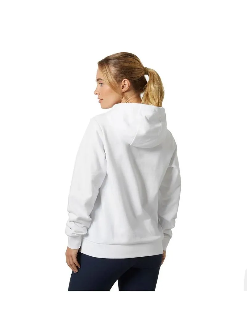 Sudadera Mujer Helly Hansen Logo 2.0 Blanca