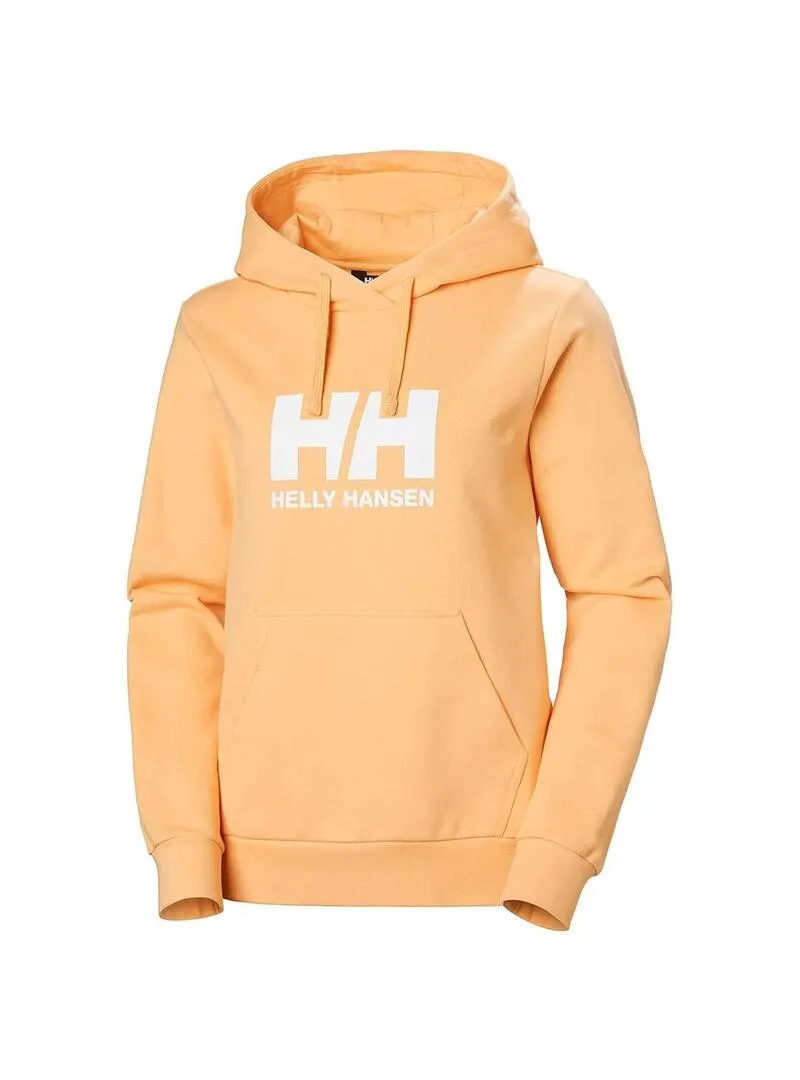 Sudadera Mujer Helly Hansen Logo 2.0 Mandarina