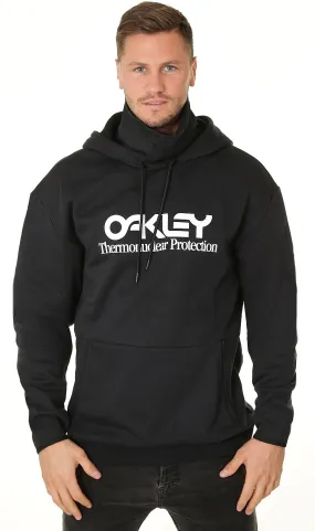 sudadera Oakley Rider Long 2.0 - Black/White - men´s