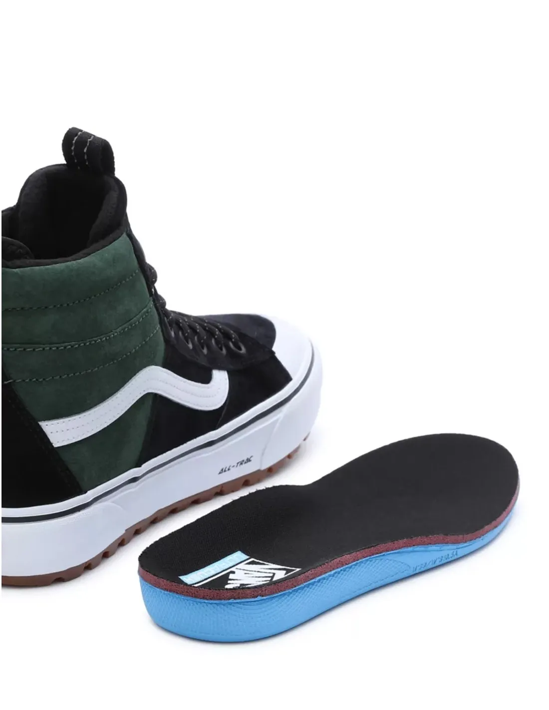 VANS SK8-Hi MTE-2 - 2-Tone Utility - Negro/Verde - Calzado Hombre