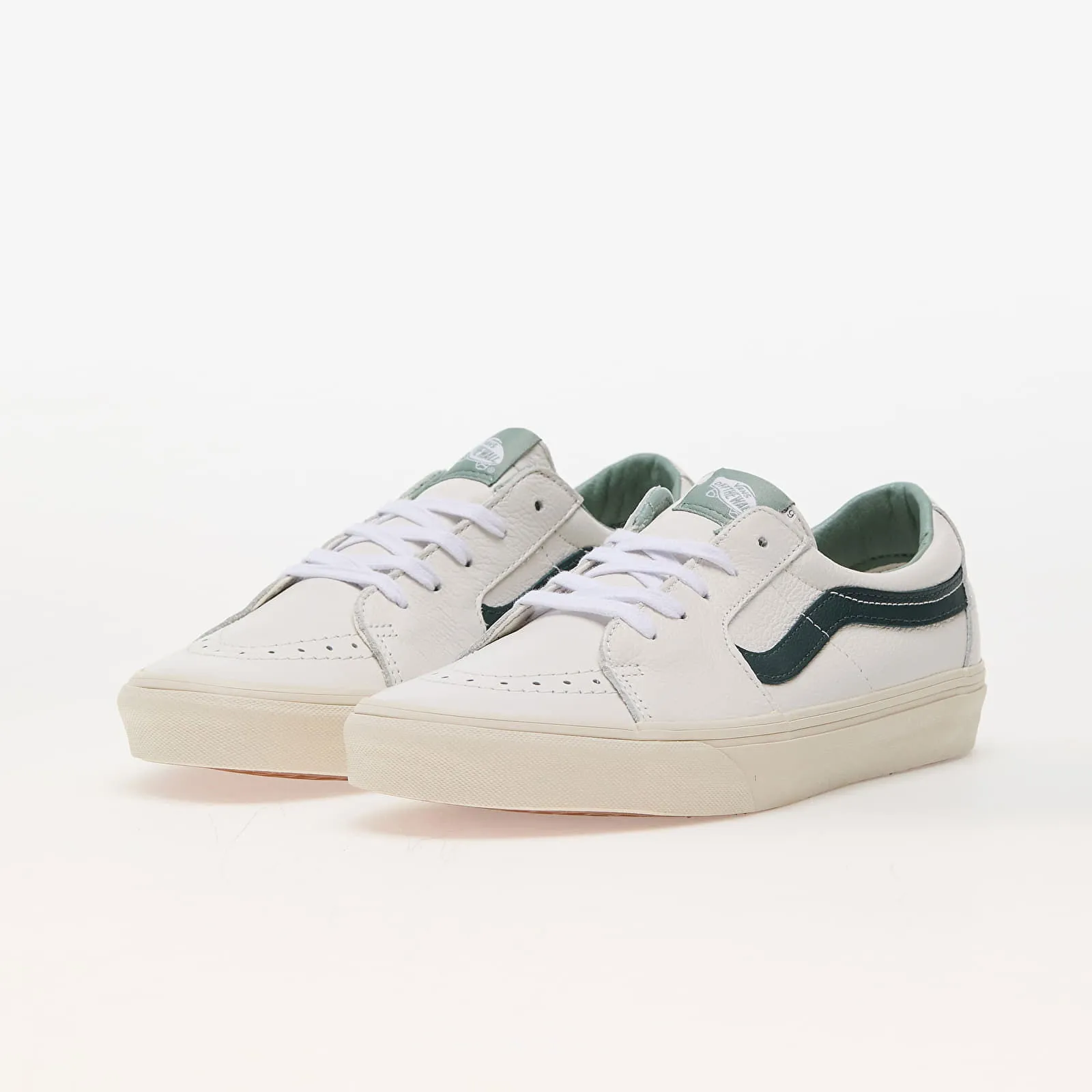 Vans Sk8-Low Premium Leather Green, Low-top sneakers