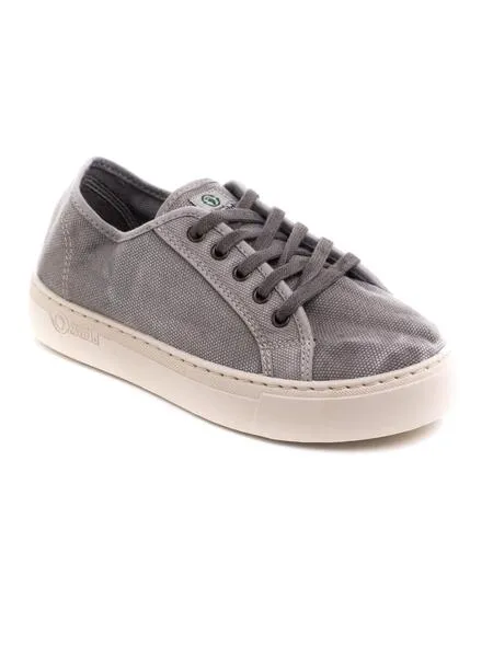 Zapatilla Natural World 6114 Gris para Mujer