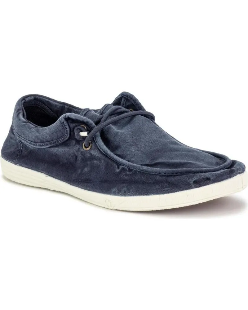 Zapatos NATURAL WORLD  de Hombre y Niño ZAPATO WALLABI ECO 311E-677  AZUL MARINO